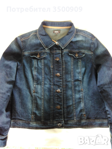 дънково яке - L размер, снимка 2 - Якета - 44618563