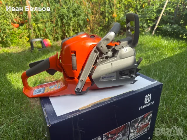 Моторен  ТРИОН HUSQVARNA 560XP / Чисто НОВ, снимка 2 - Моторни триони/резачки - 55902754