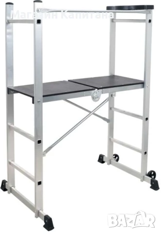 Скеле с платформа сгъваемо 2,90м. раб. височина, снимка 2 - Други машини и части - 51337553