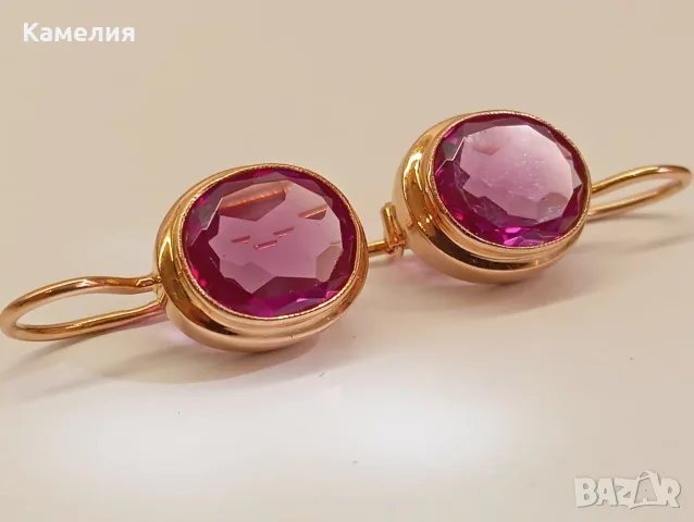 Руско злато. Обеци, снимка 5 - Обеци - 56007503