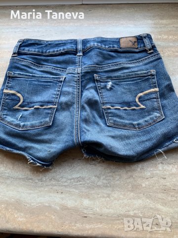 Дънкови къси панталонки, снимка 5 - Къси панталони и бермуди - 34512658