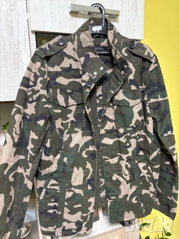 Мъжко дънково яке - Зара, снимка 3 - Якета - 51944717