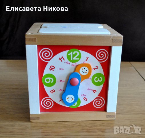 Дървено кубче ItsImagical - образователно, снимка 2 - Образователни игри - 34280782