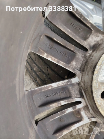 5*112 16" VW AUDI SEAT SKODA, снимка 2 - Гуми и джанти - 53279491