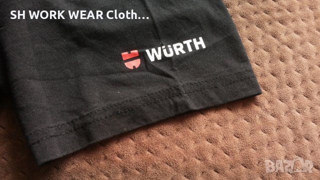 WURTH Work Wear T-Shirt размер М работна тениска W3-43, снимка 8 - Тениски - 41897809