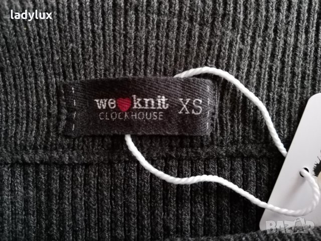 Clockhouse, Нова плетена пола, Размер XS/S. Код 1542 , снимка 4 - Поли - 35664909