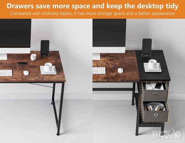 Компютърно бюро / офис бюро / геймърско бюро DLZ020212, снимка 9 - Бюра - 41039768