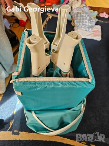 Бебешка детска кошара за игра 70/100 Hauck, снимка 3 - Бебешки легла и матраци - 49907368