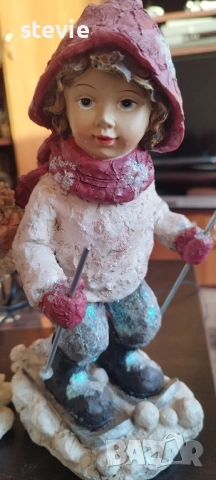 Сет от ретро фигури за коледна украса, снимка 4 - Декорация за дома - 52499606