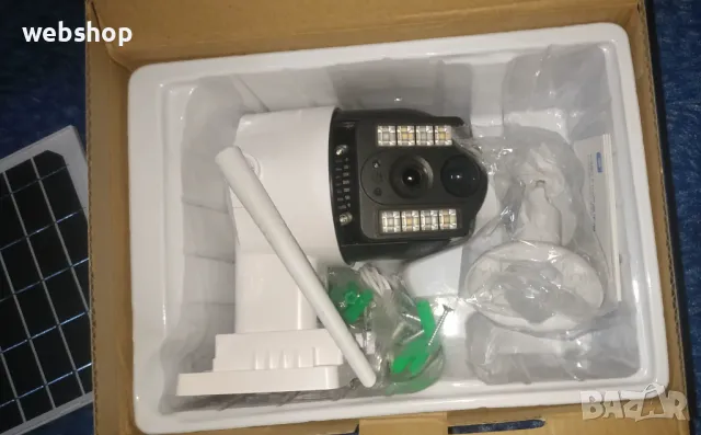 Автономна Соларна камера - 8MP WiFi / 4G със свръхбърза безжична връзка, снимка 4 - HD камери - 49151044