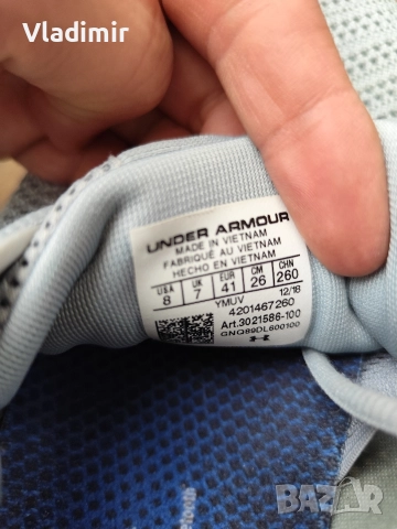 Маратонки Under Armour , снимка 5 - Маратонки - 52985972