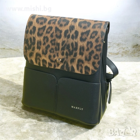 Дамска раница Леопард, снимка 6 - Раници - 52822210