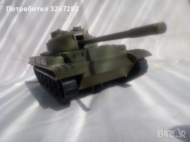 Танк,Съветски,Играчка,Макет,Модел Т-55, снимка 10 - Антикварни и старинни предмети - 52101950