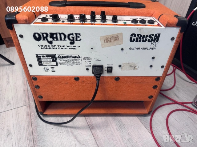 Усилвател и ефекти за китара MARSHALL,ORANGE,BEHRINGER, снимка 4 - Китари - 53661367