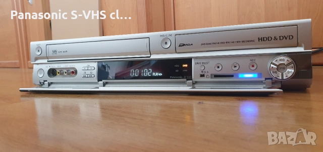 Panasonic DMR-EX95 HDMI-HDD-VHS-DVD recorder, снимка 5 - Плейъри, домашно кино, прожектори - 53583754