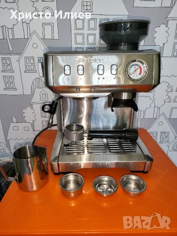 Кафемашина с вградена мелачка Ariete 1313 Metal 15 Bar, снимка 11 - Кафемашини - 51039951