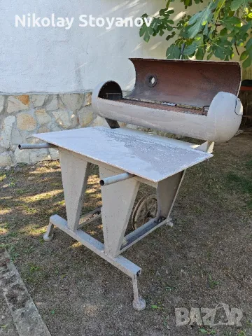 Барбекю: Скара + маса + колело. Подвижно, снимка 2 - Скари - 47728202