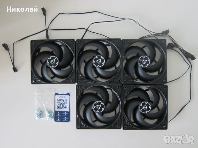 Arctic P12 PWM PST (200-1800 rpm) - 10 бр. налични, снимка 2 - Други - 53694146