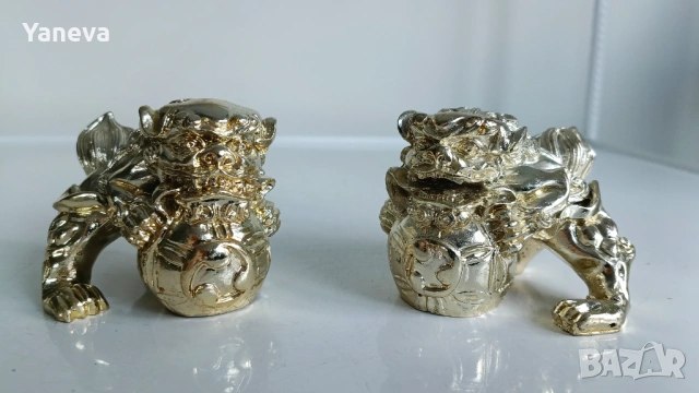 Кучета Фу известни още като лъвове пазители, снимка 7 - Статуетки - 53143684