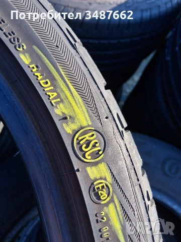 245 35 18 BRIDGESTONE 2бр летни RUN FLAT , снимка 5 - Гуми и джанти - 53816161