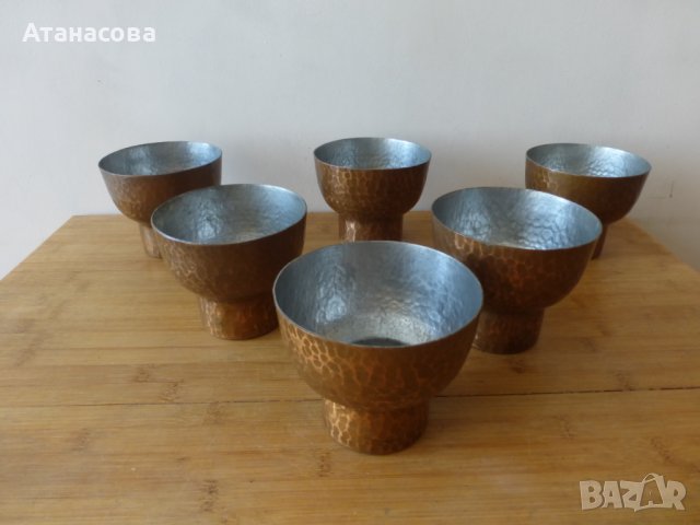 Меден сервиз за вино МНХЗ 1970 г, снимка 9 - Сервизи - 41602874