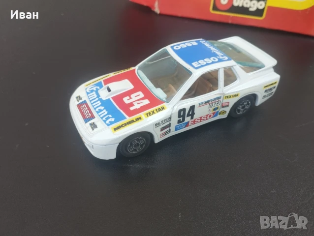 колекционерска количка Porsche 924 turbo gr.2 мащаб 1/43, снимка 2 - Колекции - 51096214