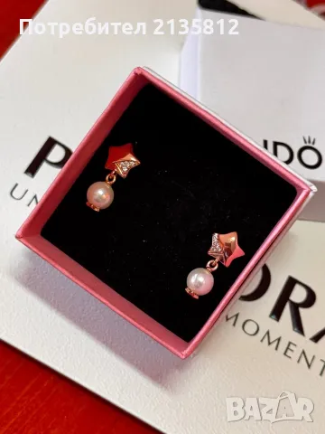 Pandora обеци Пандора , снимка 6 - Колиета, медальони, синджири - 49831397