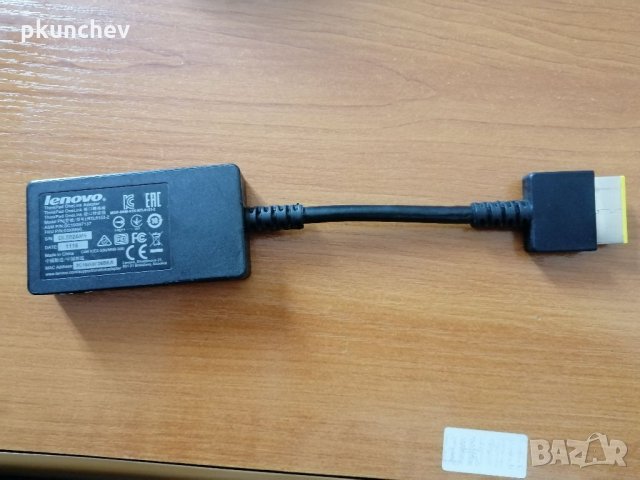 Адаптер за лаптоп LENOVO ONE LINK 03X6890, снимка 1 - Лаптоп аксесоари - 34549082