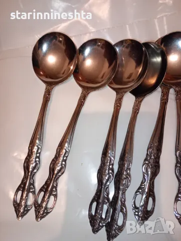 6 броя  Ретро Винтидж Неупотребявани Стари немски прибори старинни немски прибори за хранене , снимка 5 - Антикварни и старинни предмети - 48621493