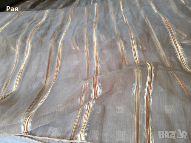 2 броя тънки пердета , снимка 2 - Пердета и завеси - 50944079