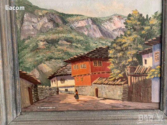 ДИМИТЪР ЛЮТИБРОДСКИ масло/платно, снимка 7 - Картини - 42433681