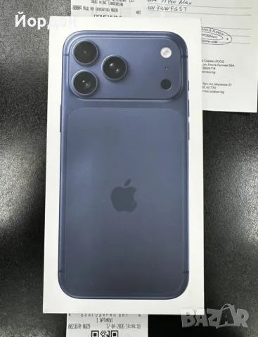 Iphone 17 Pro Max 512 GB ЗАПЕЧАТАН, снимка 2 - Apple iPhone - 55902180