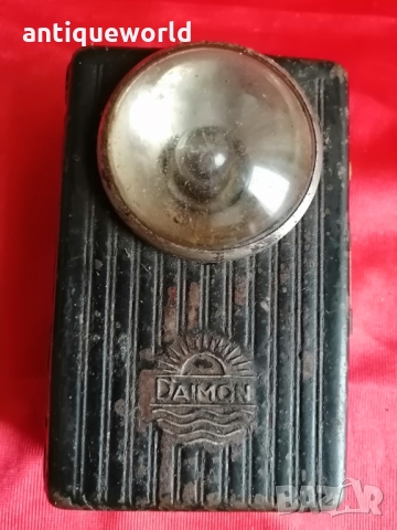 WW2  Немски Военни Фенерчета DAIMON ,Вермахт, Батерия, снимка 5 - Антикварни и старинни предмети - 36062678