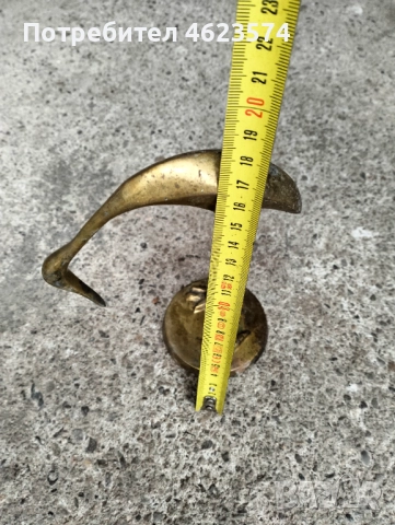 Бронзова птица, снимка 3 - Антикварни и старинни предмети - 52669964