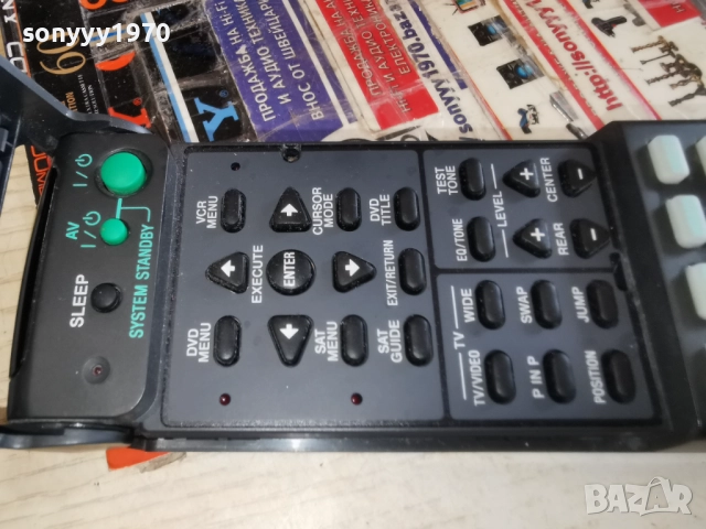 SONY RM-PP404 AUDIO REMOTE-SWISS 1912251535, снимка 18 - Ресийвъри, усилватели, смесителни пултове - 52848413