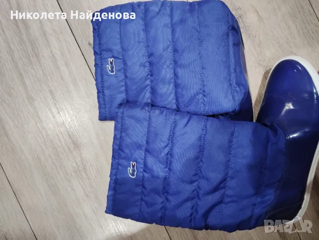 Оригинални дамски ботуши Lacoste , снимка 6 - Маратонки - 48269535