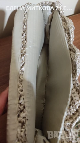 Дамска чантичка ръчно плетена на една кука, снимка 4 - Чанти - 50751229