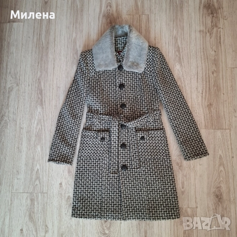 Дамско вълнено палто Tani Fashion М/L - ново , снимка 8 - Палта, манта - 9243242