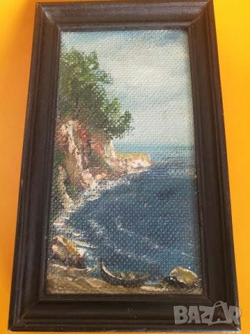 картина маслени бои рамкирана , снимка 3 - Картини - 41901264