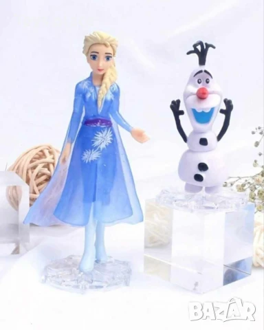 Комплект фигурки за торта Елза и Анна Frozen , снимка 6 - Фигурки - 50727537