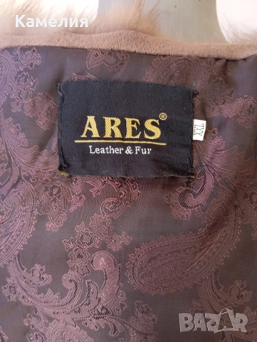 Дълга жилетка от лисица , снимка 12 - Палта, манта - 52955720