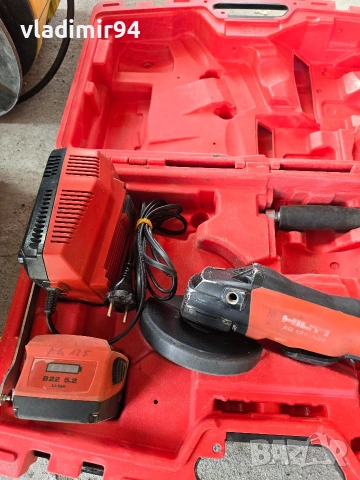 Hilti AG 125-A22 Безчетков ъглошлайф, снимка 2 - Ъглошлайфи - 53694687