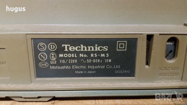 Technics RS-M5 Stereo Cassette Deck, снимка 4 - Декове - 43698076