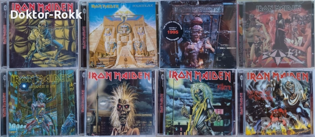 Iron Maiden - оригинални и неофициални дискове