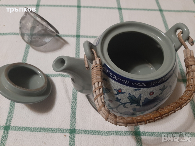чайник порцеланов, снимка 6 - Съдове за готвене - 44516979