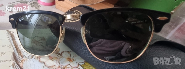 слънчеви очила Ray-Ban Clubmaster, снимка 11 - Слънчеви и диоптрични очила - 52574730