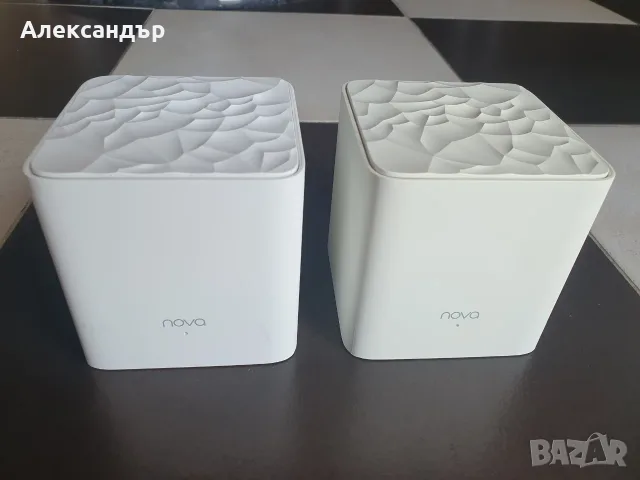 Tenda Nova MW3 AC1200 мрежа от 2 безжични рутера, снимка 2 - Мрежови адаптери - 55749787