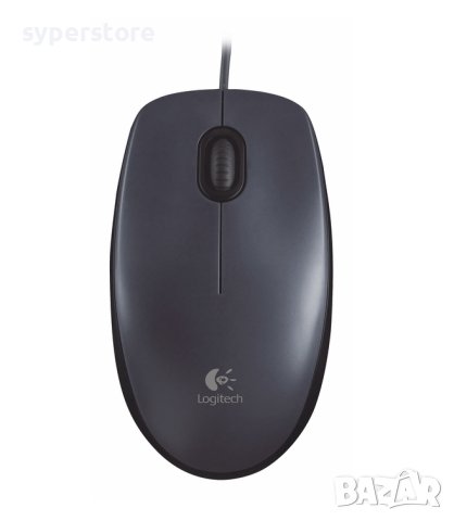 Мишка Оптична Logitech M90 Black USB 3 btn optical mouse, снимка 1 - Клавиатури и мишки - 42564005