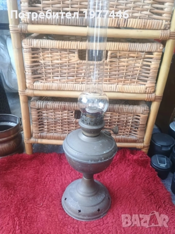 медна газена лампа перфектно състояние 