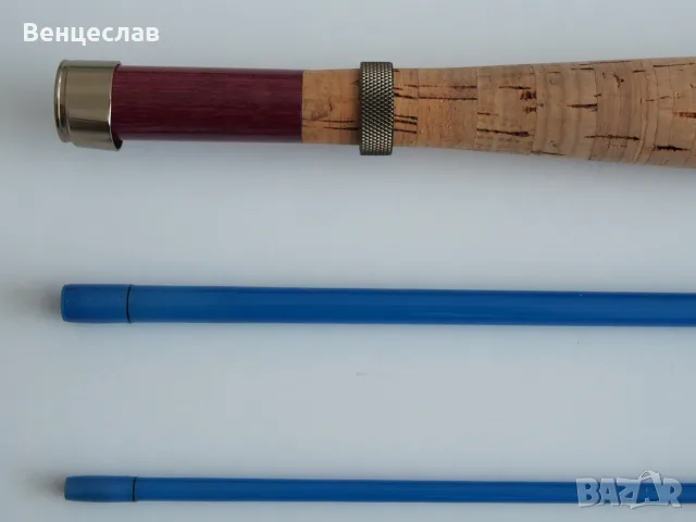 Фибростъклена мухарска въдица 7' #3, снимка 8 - Въдици - 55881910